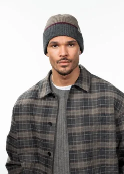 Pharon Beanie Herrenmütze mit Umschlag