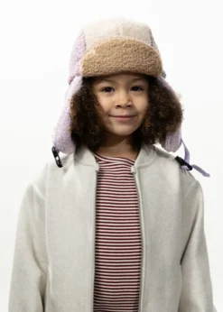 Shonite Bomber Kinder‑Bombermütze aus Teddy‑Fleece