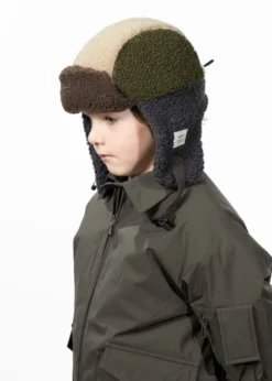 Shonite Bomber Kinder‑Bombermütze aus Teddy‑Fleece
