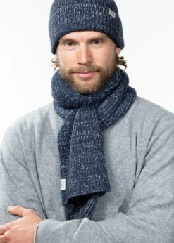 Skaga Scarf Melange-Schal für Herren