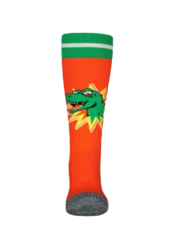 Skisock Dino Kids Kinder-Skisocken mit Merinowolle