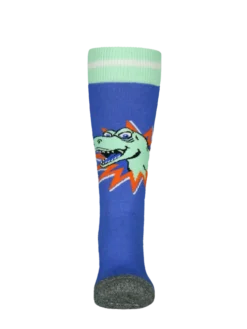 Skisock Dino Kids Kinder-Skisocken mit Merinowolle