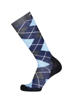 Snow Sock Argyle Unisex Wintersocken