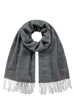 Soho Scarf Weicher Schal mit Fischgrätenmuster