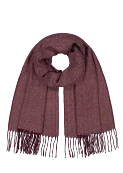 Soho Scarf Weicher Schal mit Fischgrätenmuster