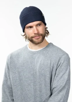 Stonel Beanie Feingestrickte Herrenmütze
