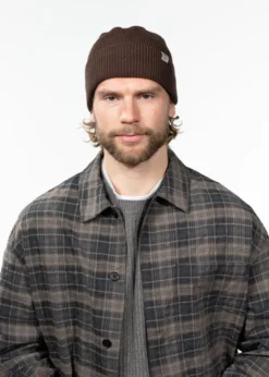 Stonel Beanie Feingestrickte Herrenmütze