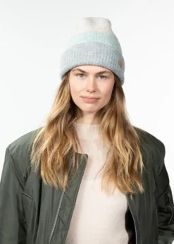 Suzam Beanie Feingestrickte Damenmütze