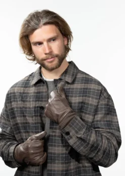 Taaron Gloves Hochwertige Lederhandschuhe für Herren