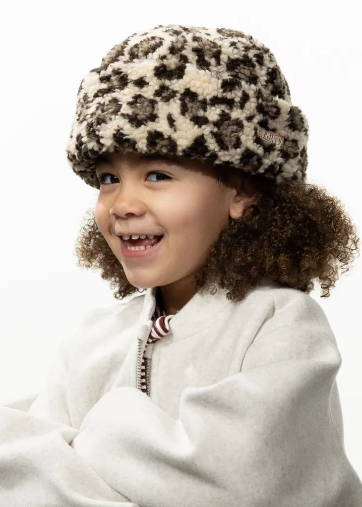Teddybowie Hat Mädchenmütze aus Teddy‑Fleece
