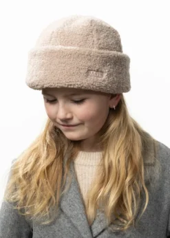 Teddybowie Hat Mädchenmütze aus Teddy‑Fleece