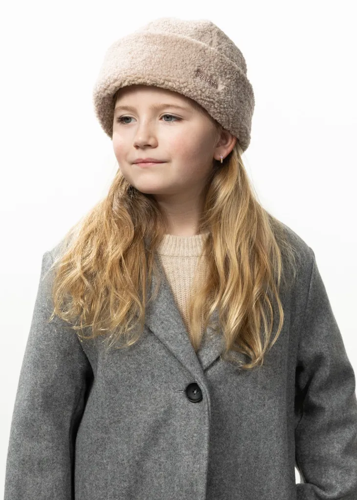 Teddybowie Hat Mädchenmütze aus Teddy‑Fleece