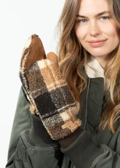 Teddy Mitts Fäustlinge aus Teddyfell