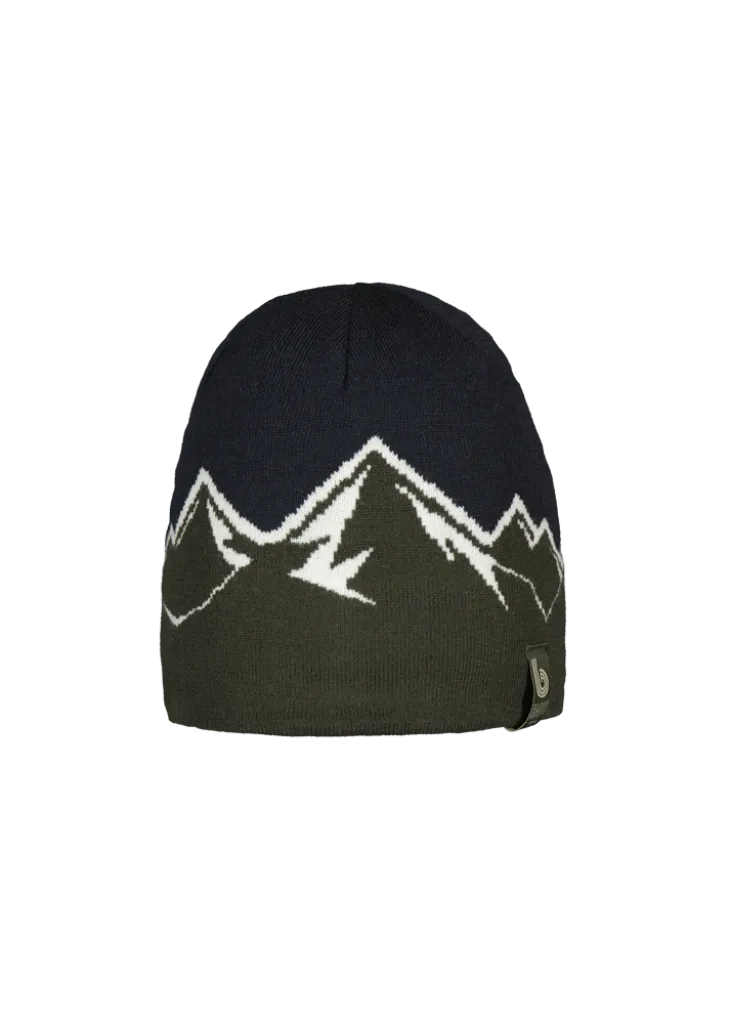 Timberline Beanie Herrenmütze mit Bergmuster