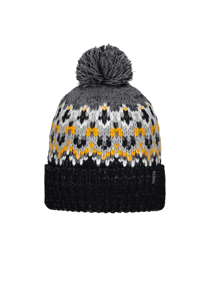 Tobles Beanie Wintermütze mit Bommel