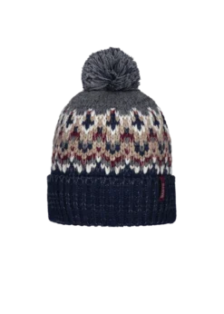 Tobles Beanie Wintermütze mit Bommel