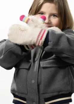 Unicorny Mitts Mädchenfäustlinge in Form eines Einhorns