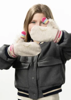 Unicorny Mitts Mädchenfäustlinge in Form eines Einhorns