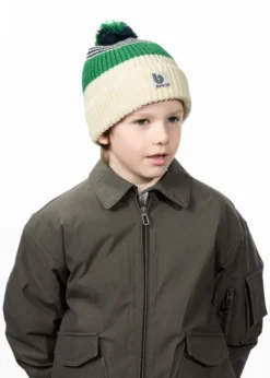 Ventursh Beanie Jungenmütze mit Bommel
