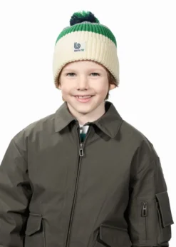 Ventursh Beanie Jungenmütze mit Bommel