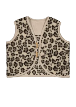Winna Vest Mädchen-Faux-Teddy-Weste