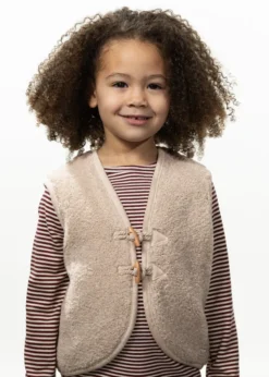Winna Vest Mädchen-Faux-Teddy-Weste