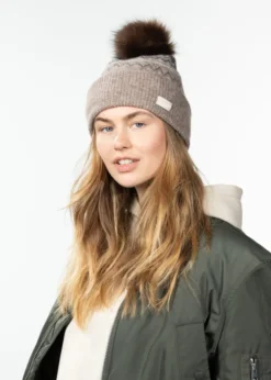 Woodstar Beanie Damenmütze mit Alpakawolle