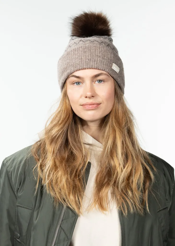 Woodstar Beanie Damenmütze mit Alpakawolle