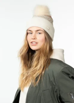 Woodstar Beanie Damenmütze mit Alpakawolle