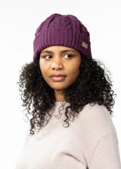 Zirani Beanie Zopfmuster-Strickmütze